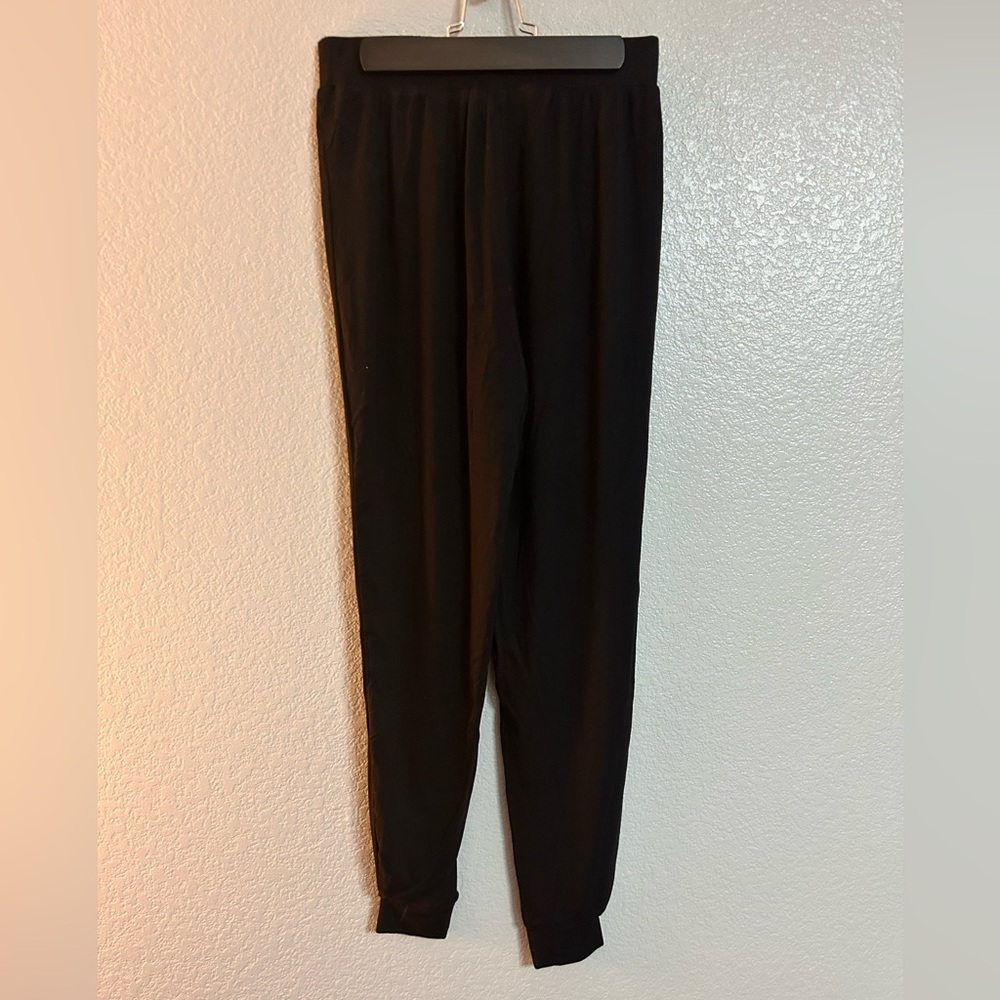 Women’s Hyfve black soft thin high waisted joggers sweatpants pants size small